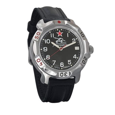 Vostok Komandirskie Classic Mens Mechanical Hand-Winding Military Wrist ...