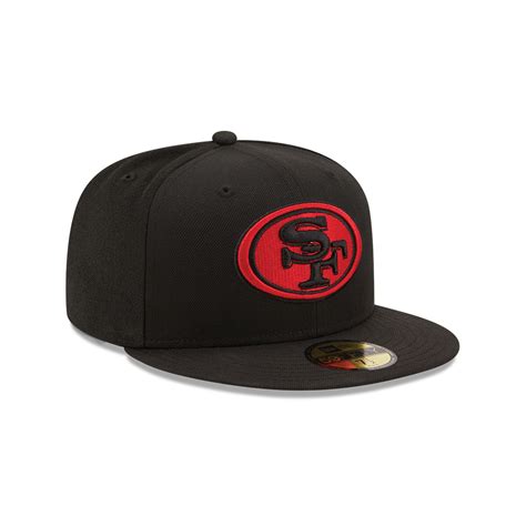 New Era 59Fifty San Francisco 49ers NFL League Basic Alternate Black ...