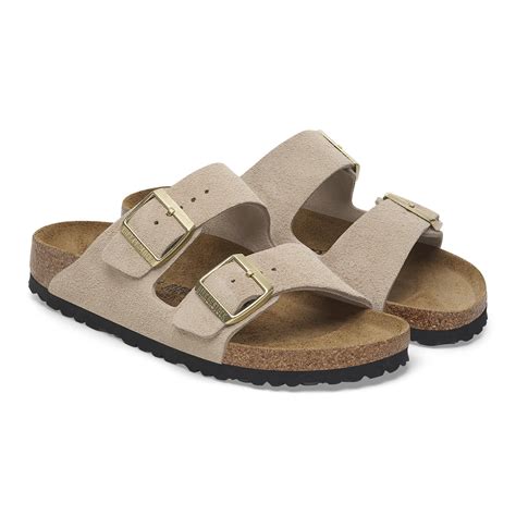 Arizona Suede Leather Sandcastle | BIRKENSTOCK