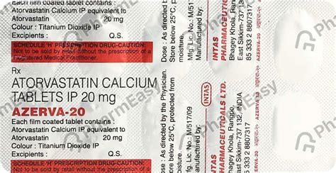 Buy Goodvastatin 20 MG Tablet (10) Online at Flat 15% OFF | PharmEasy