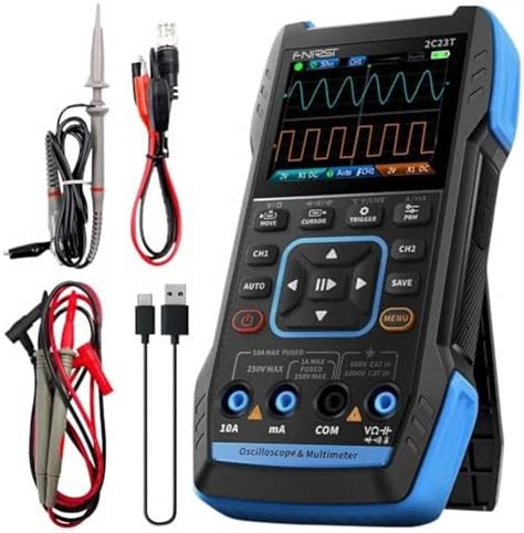 FNIRSI 2C23T 3-in-1 Handheld Oscilloscope Multimeter DDS Generator | 2 ...