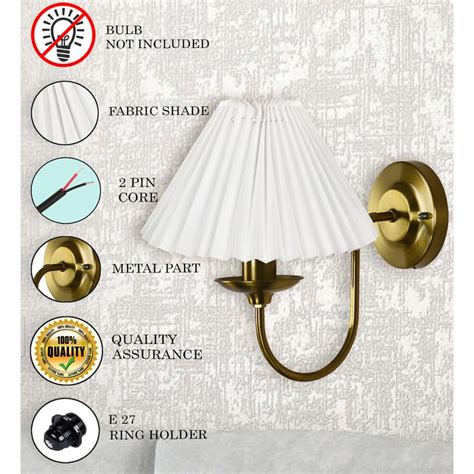 Buy HOMESAKE Metal Wall Lamp from Homesake at just INR 2000.0