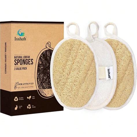 Natural Loofah Sponges, FSC Certified And Approved Shower Loofah Sponge ...