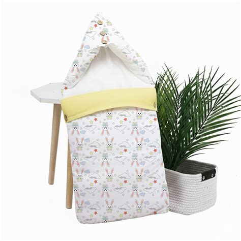Baby Sleeping Bag And Carry Nest | Cotton Bedding Set For Infants And ...