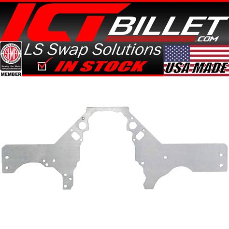 ICT Billet LS Front Engine Plate for 1979-2004 Fox India | Ubuy