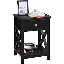 Yaheetech Bedside Tables with 1 Drawer and Shelf India | Ubuy