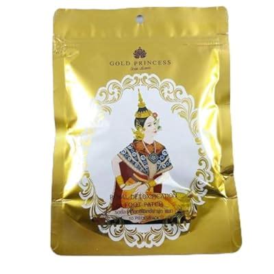 GoldPrincess Buy Royal Detoxification Foot Patch 10 Pieces at Ubuy India