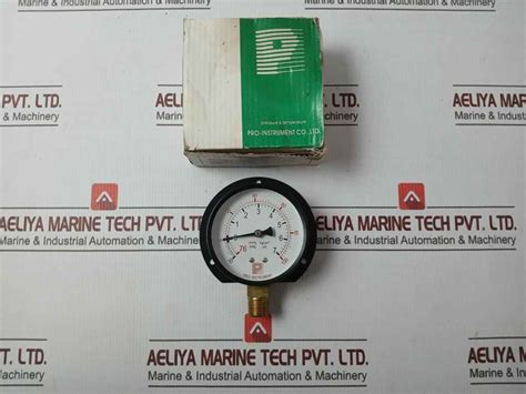 Pro-instrument 3"C-bx3/8Pt Pressure & Temperature Gauge -30 Inhg To ...