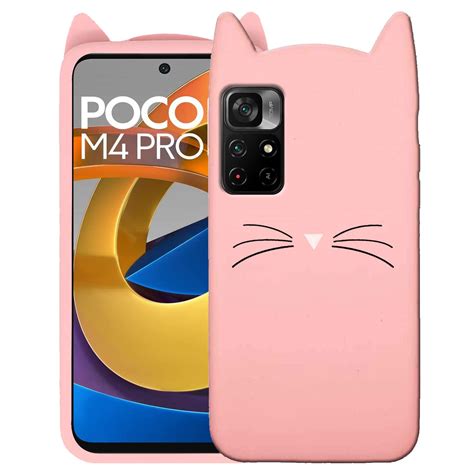 DIVYANKA® Redmi Poco M4 Pro 5G Cat Kitty Case Back Cover for Girls ...