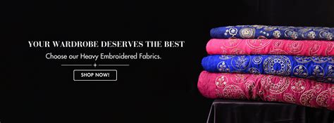 Buy Premium Fabrics Online | India's #1 Store - Fabric By Singhania's ...
