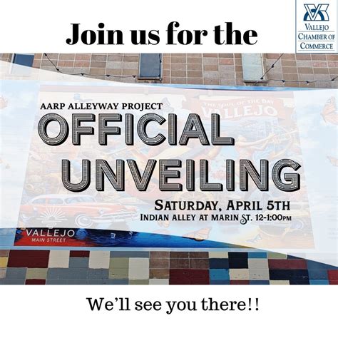 Official Unveiling of the AARP Alleyway Project, Marin St, Vallejo, CA ...