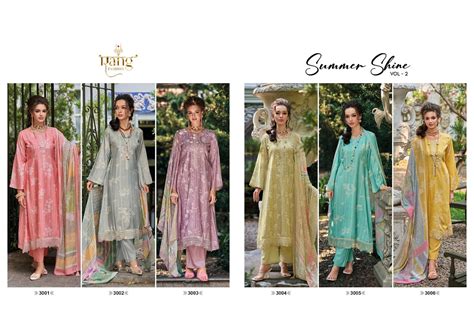 Summer Shine Vol 2 Rang Fashion Muslin Pant Style Suits – Kavya Style Plus