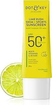 Dot & Key Lime Rush Swim + Sports Sunscreen SPF 50 PA++++ | Water ...