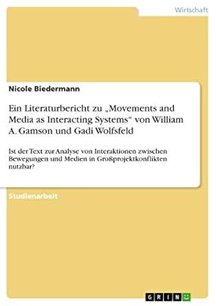 Buy Ein Literaturbericht zu "Movements and Media as Interacting Systems ...