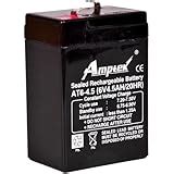 Amazon.in: Buy Sunca 6V 4.5Ah Sealed Lead-Acid Rechargeable Battery For ...