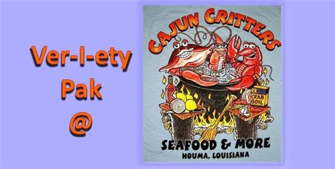 Ver-I-ety Pak @ Cajun Critters, Cajun Critters, Houma, 28 September ...