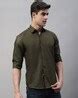 Buy Olive Shirts for Men by JAINISH Online | Ajio.com