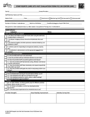 Fillable Online EFMP Respite Care Fax Email Print - pdfFiller