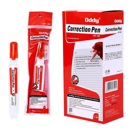 Buy Oddy Correction Pen Metal Tip at 16.80 INR.