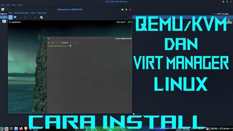 virt-manager Tutorial 的图像结果