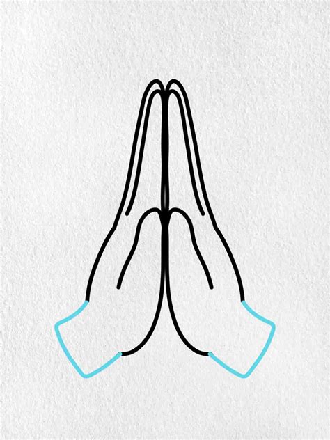 How to Draw Praying Hands - HelloArtsy | Praying hands drawing, Praying hands, How to draw hands