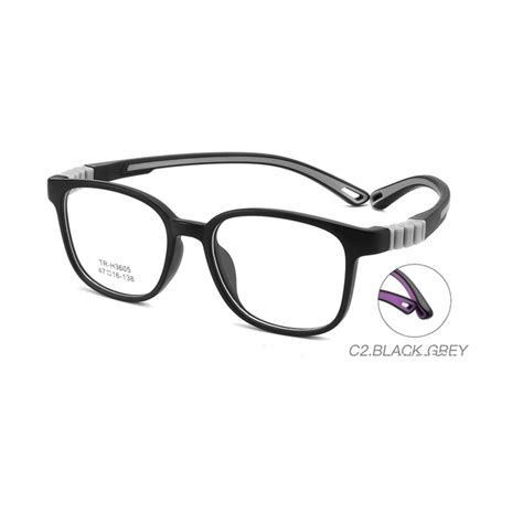 Square Kids Unbreakable Glasses TR 6805 for 7-12 Year Old – Glasses ...