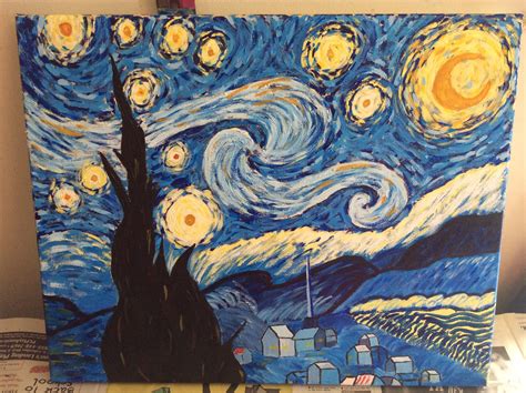 Van Gogh Starry Night Tutorial 的图像结果