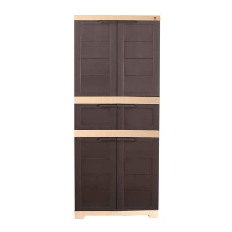 Cello Novelty Triplex Plastic Cabinet with Dustproof Doors| 3 Year ...