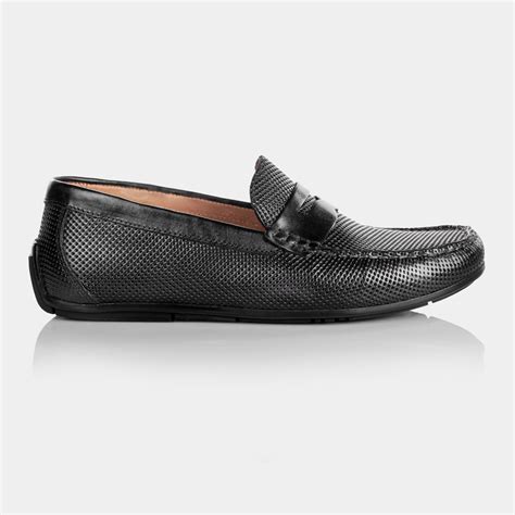 Mason Driving Moccasin (Charcoal Black) – La Marca
