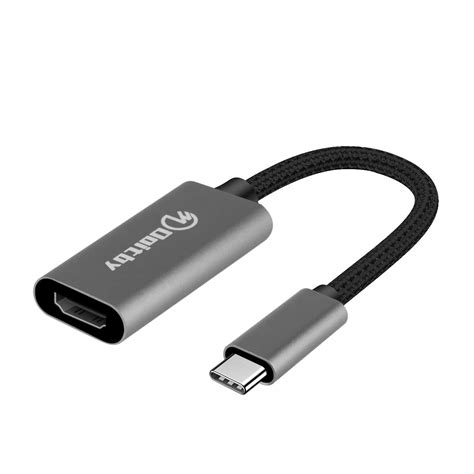 Doitby USB C to HDMI Adapter (4K@60Hz) USB Type C to HDMI Adapter Cable ...