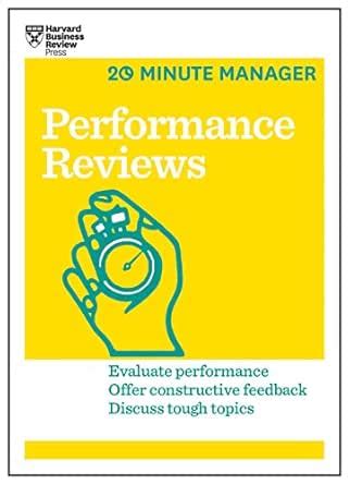 Performance Reviews (HBR 20-Minute Manager Series) eBook : Harvard ...
