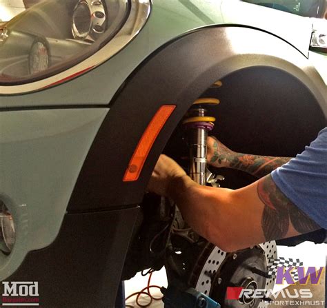Image result for Mini R56 Coilover Install