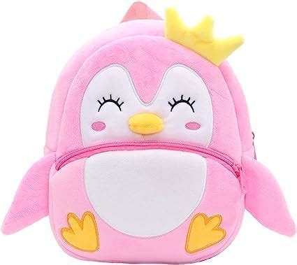 Buy blue tree Kid's Cartoons Soft Toy Duck 11 L Textile School Backpack ...