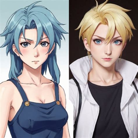 Anime, gender swap