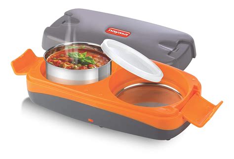 Nayasa Quick Heat Slim Lunch Box