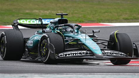 Chinese GP: Lance Stroll fastest in only practice session after small ...