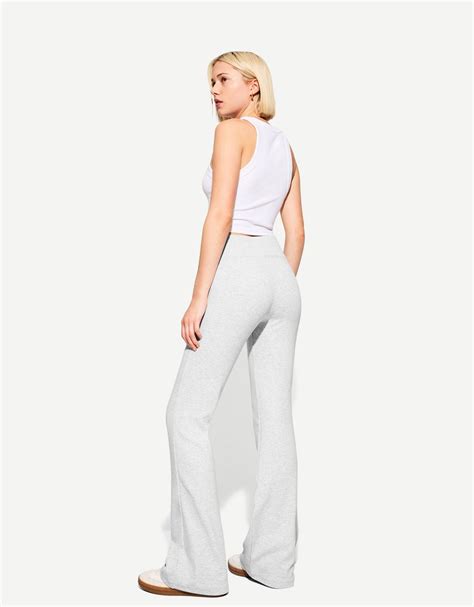 Women’s Flared Trousers | New Collection | BERSHKA