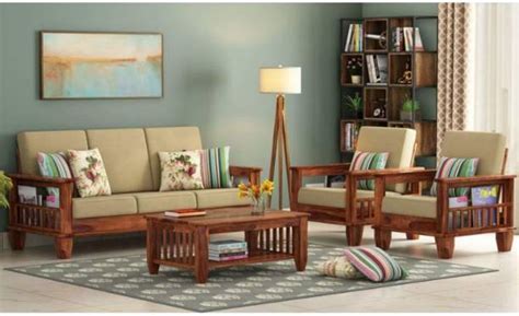 Teak Wood Sofa Sets - Buy Teak Wood Sofa Sets online at Best Prices in ...