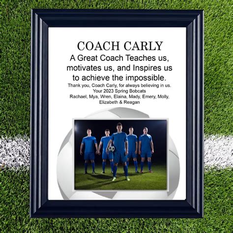 Personalized Soccer Coach Gifts, Soccer Coach Thank You Gift, End of ...