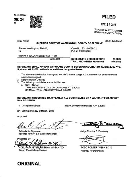 Spokane County Court Viewer