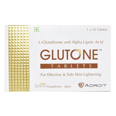 Glutone Tablets : Adroit Biomed - ClickOnCare.com