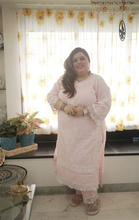 Light Pink Chikankari Co-Ord set – Desire Label