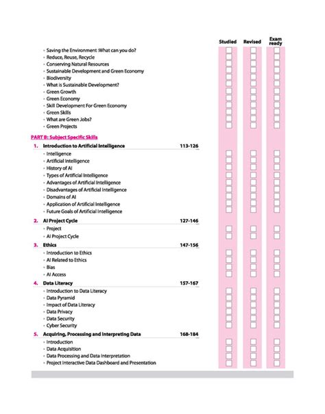 All In One CBSE Artifical Intelligence (Code-417) Class 9 | Revised ...