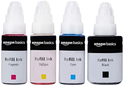 amazon basics GI 790 Ink Refill for Canon PIXMA G1000, G1010, G1100 ...