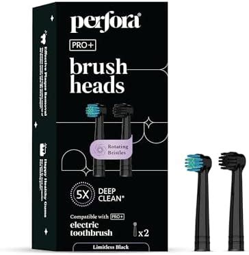 Perfora Adult Battery Powered Replacement Brushhead For Pro+ ...
