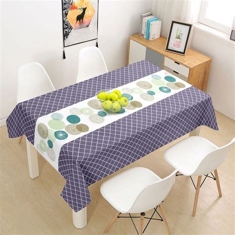 Hot Sale PVC Vinyl Tablecloth Roll Home Decor Dinner Table - Table ...
