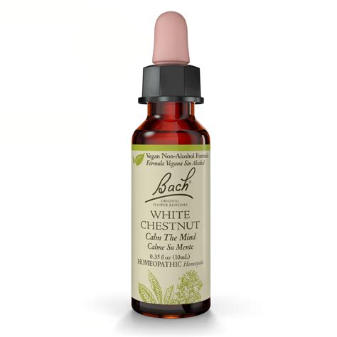 Bach Original Flower Remedies White Chestnut Non Alcohol Formula Calm ...