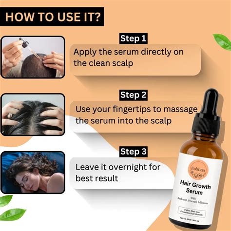 Eabhaa Hair Growth Serum for Women & Men (50ML) – Best Serum in India ...