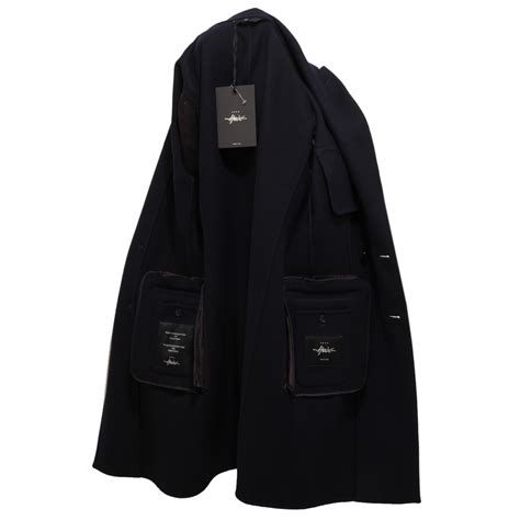 0510V cappotto uomo HEVO' ADELFIA SLIM blue jacket coat men