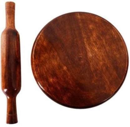 arba Wooden Chakla Belan Rolling Board Stand Chapati And Roti Maker ...